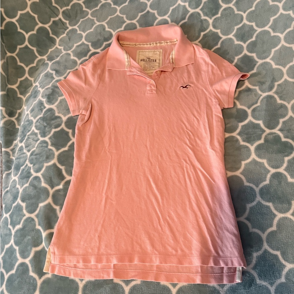 Hollister Light Pink Women’s Polo